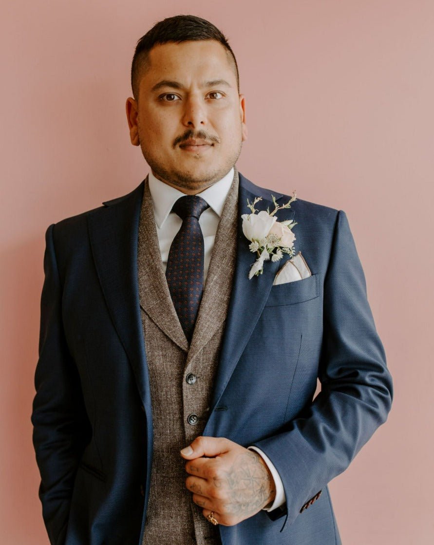 Boutonnière - Wedding Flowers - STUDIO FOLIAGE