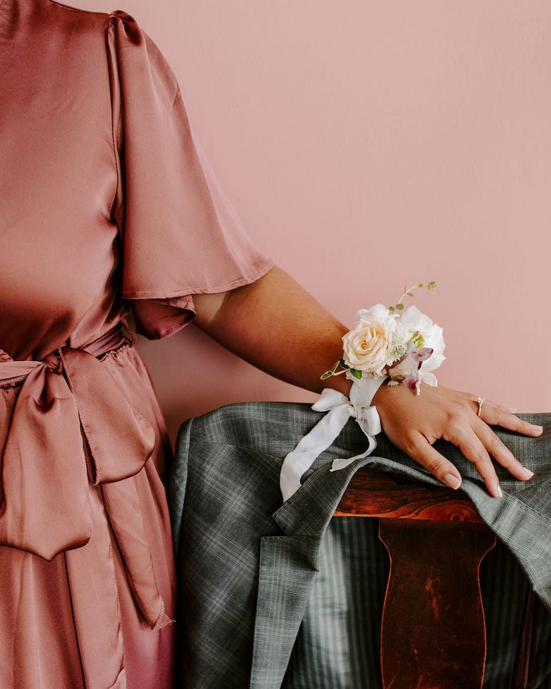 
                  
                    Wrist Corsage - Wedding Flowers - STUDIO FOLIAGE
                  
                